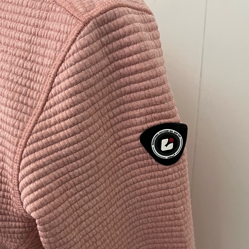 Killtec Full Zip Blush Pink Ribbed Jacket- Size 10 - Picture 6 of 12